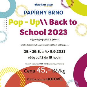 Pop-Up \\ Back to School 2023