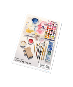 Kreslící karton (akvarelový) A4 180 g/m2