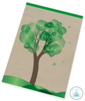 Šitý blok s recyklovaným papírem 14055/4