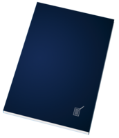 Záznamní kniha 44104 s měkkými deskami