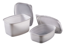 Vanička - bílá rovná