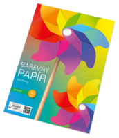 Zelený papír 50 listů