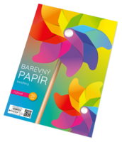 Růžový papír 50 listů