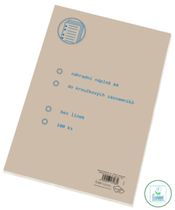 Náhradní vložky A4