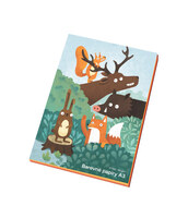 Složka barevných papírů A3 10 listů