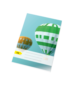 Sešit 548 bezdřevý