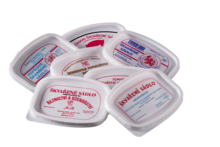 Víčka na vaničky - bílé vysoké