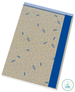 Recyklovaný blok s horní spirálou 14050/2