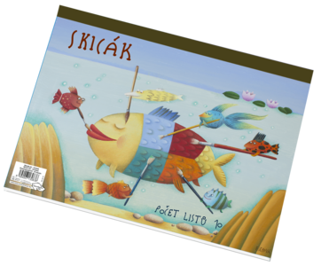 Skicák A3 10 listů