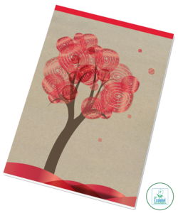 Šitý blok s recyklovaným papírem 14054/4