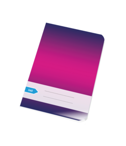 Sešit 560 bezdřevý