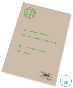 Náhradní vložky A4