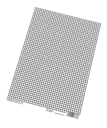 Podložka do sešitu A4 linka/čtvereček Podložka do sešitu A4 linka/čtvereček 1