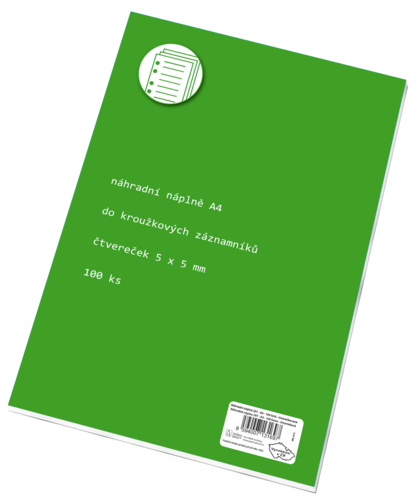 Náhradní vložky A4 1