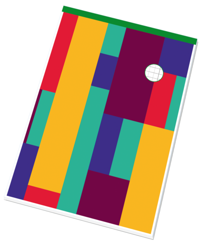 Šitý blok s bezdřevým papírem 14055/4 Šitý blok s bezdřevým papírem 14055/4 1