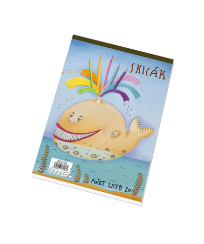 Skicák A5 20 listů Skicák A5 20 listů 1
