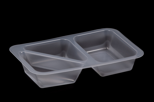 Misky na hotová jidla - tříkomorové čiré Misky na hotová jidla - tříkomorové čiré 1
