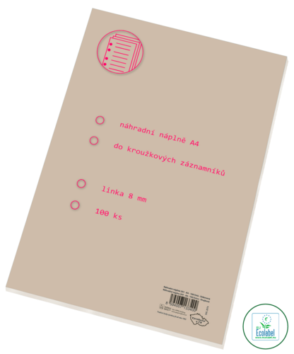 Náhradní vložky A4 1