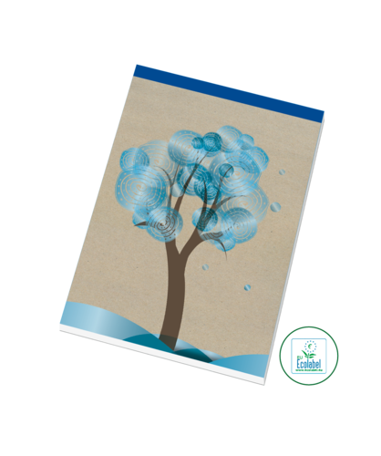 Šitý blok s recyklovaným papírem 15050/4 Šitý blok s recyklovaným papírem 15050/4 1